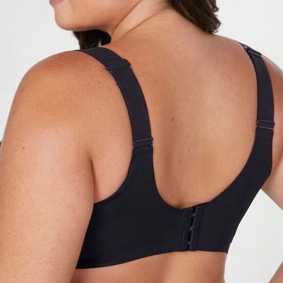 Luvlette Plus Dream Curve 2nd Skin W/out Underwire bra black size 44C NWT in pkg - Picture 2 of 7